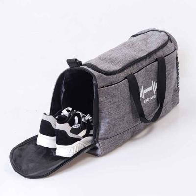 China Custom Duffle Bag Factory Price Sports Gym Bag With Shoes Compartment Duffel Bag For Men And Women for sale