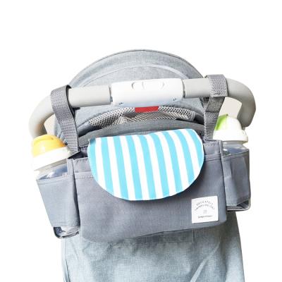 China Multifunctional Baby Pram Organizer Stroller Buggy Purpose Storage Bag Buggy Bag Organizer with Detachable Pocket for sale