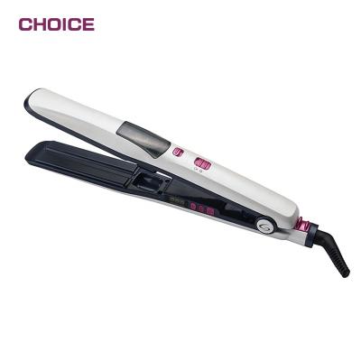 China Hotel New Product Professional OEM Mini Personalized Steam Electric Titanium Flat Iron Hair Straightener for sale