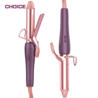 China Best Design Travel Promotion Salon Mini Wave Wand Curler Portable Electric Ceramic Hair Curler Rollers Private Label Home Dual Voltage for sale