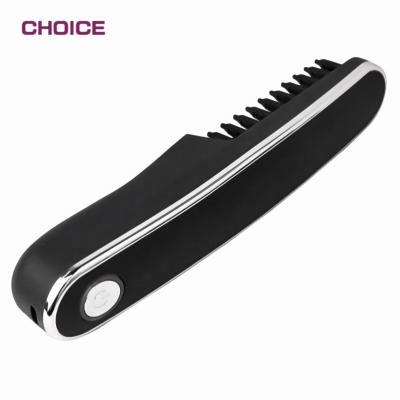 China Attributable Most Popular Mini Portable Electric Wireless Hair Brush Straightener Portable Ionic Beard Comb for sale