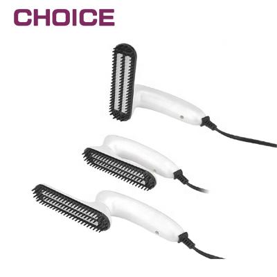 China Salon Travel Home CHOICE Most Popular Quick Styler Brush Comb Mini Portable Electric Hair Straightener for sale