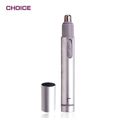 China BEST CHOICE Professional Electric Battery Operated Mini Facial Trimmer Nose Ear Hair Trimmer for sale