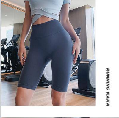 China Factory Wholesale QUICK DRY Biker Shorts High Waist Stretchy Yoga Shorts Womens Leggings Girls Abbreviations 2023 for sale