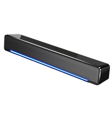 China MC Super Bass Mini Computer Sound Bar With Subwoofer PC Multimedia System Speaker Hands Free Speaker for sale