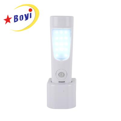 China Wholesale Plastic Room Night Light Lamp, Flashlight Function Sensor Night Light for sale