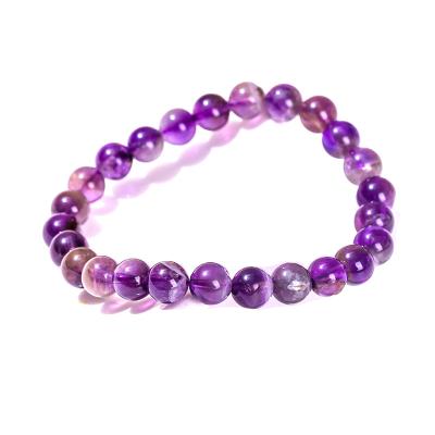 China Other Natural Amethyst Gemstone Bracelet Crystal Jewelry Amethyst Bracelet Natural Crystal Bracelets for Men and Women for sale