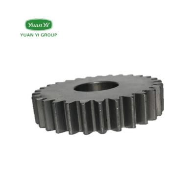 China Machine Manufacturing Large Spur Gears C45+U Material Small Textile Machine OEM Customized Factory Accept Teeth Foster Steel CNC Machining for sale