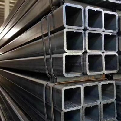 China Mild Structure Pipe Carbon Steel Profile Galvanized Square Hollow Section Iron Pipe for sale