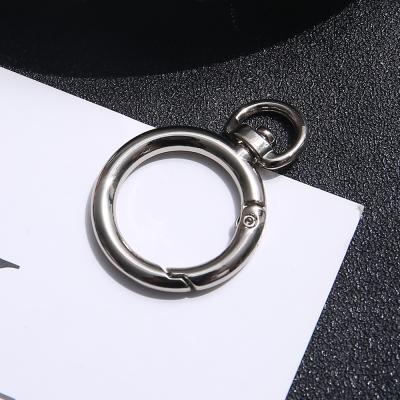 China Metal Alloy Mental Open Jump Rings Key Chains Key Rings Connecting Key Ring Accessories Metal Snap Hook for sale