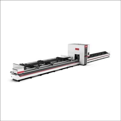 China Auto Loading Square Laser Cutter Tube Carbon Steel Fiber Laser Pipe Cutting Machine for sale