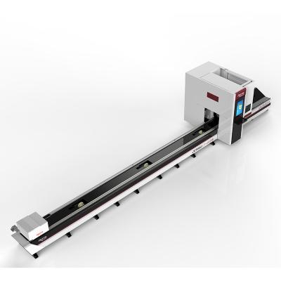 China Laser CUT 10% price off fiber laser cutter 0 tail 3 chucks pipe cutter fiber laser cutting machine for 1kw 2kw shapes for fabrication for sale