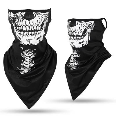 China Outdoor Activities Best Selling Protective Face Mask Universal Scarf Triangle Bandana Personalized Cooling Wholesale With Ear Loop for sale