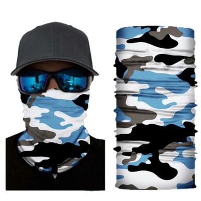 China Promotional large size outdoor activities headwear upf50 mask tube camo camouflage fishing cycling bandana for sale for sale