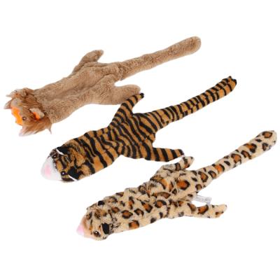 China Viable Wholesale Manufacturer Indestructible Plush Chew Dog Toys Animal Sounding Pet Plush Toys for sale