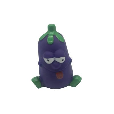 China Viable Wholesale Eggplant Shape Funny Vinyl Dog Interactive Chew Toys For Aggressive Chewers for sale