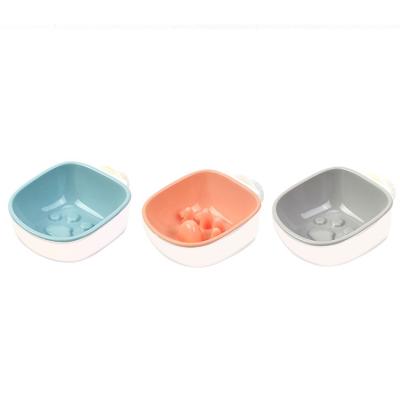 China Automatic Wholesale PP Fiber Durable Dog Feeding Dog Bowl Pet Food Covered Custom Pet Bowl for sale