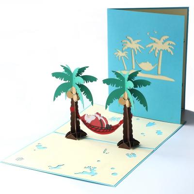 Китай Europe Creative Christmas 3D Greeting Gift Card with envelop продается