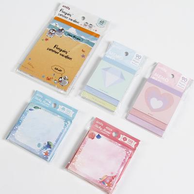 Китай Self-Adhesive Stationery School Supplies Paper Stickers size sticky notes memo pad animal shaped sticky note pad продается