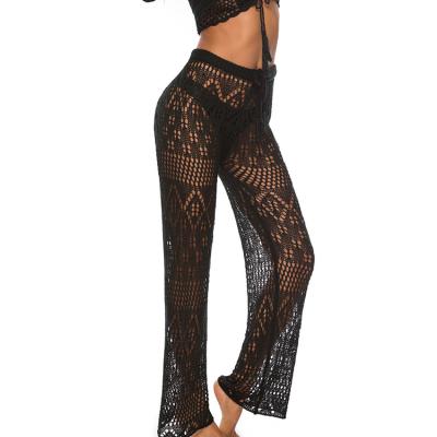 China 2022 Factory Beach Travel Diamond Cutout Nightclub Resort Beach Breathable Pants for sale