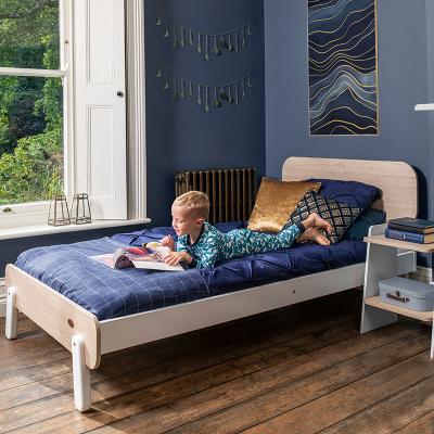 China Single B2B Boori OEM ODM Boys Girls Bedroom Solid Wood Contemporary Simple Kids Bed for sale