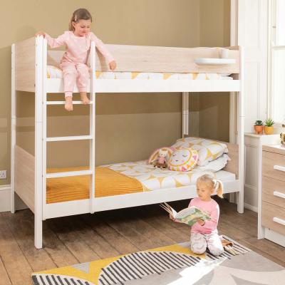 China Boori Full Modern King Size Children 'S Bedroom Furniture Bed Aok Solid Wood Bunk Bed With Table for sale