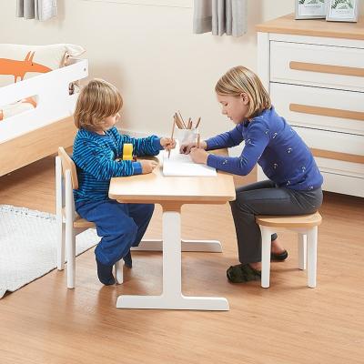 China Adjustable Kids Table B2B Boori Children's Single Multifunctional Learning Play Wooden Table Multi Purpose Pre School Children's Tables for sale