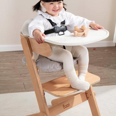 China B2B Boori Wooden Solid Multifunctional Wooden Back Baby Only Top Eat Dining Toddler Umpire Chair for sale