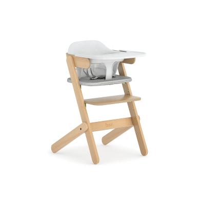 China B2B Boori China Wholesale Solid High Feed 3-In-1 Adjustable Children Wooden Only Baby Wooden Chair for sale