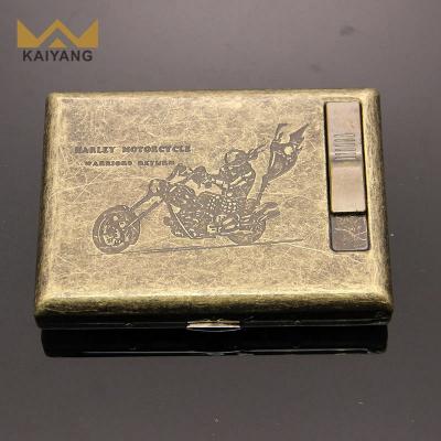 China High Quality Design Electronic Metal Variety Style Usb Cigarette Holder Windproof Lighter Rechargeable for sale