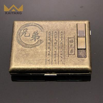 China Newest Design Heat Coil Metal Cigarette Holder Windproof Electronic Flameless Lighter Rechargeable for sale