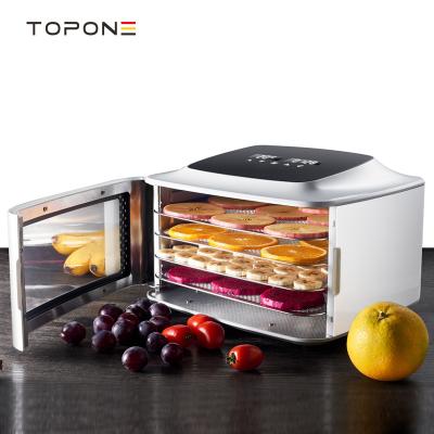 China Hotels 4 Trays Fruit Dehydrator Machine Dehydrator Food Dryer Machine For Home Use for sale