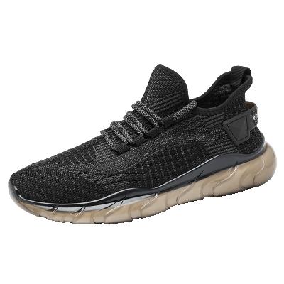 China CUSHIONING Design Fly Weave Breathable Sports Casual Shoes Running Shoes Walking Style Shoes for sale