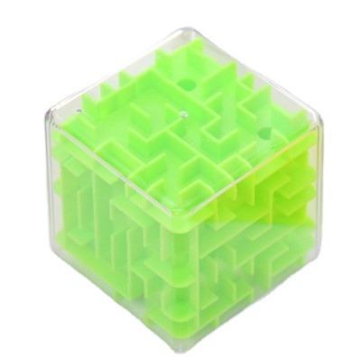 China High Quality Plastic Durable Using 3D Maze Cube Puzzle Plastic Magnetic Stir Sensory Toys For Children for sale