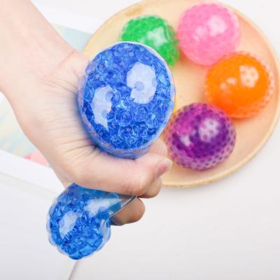 China Kids Adults Relaxation Toy Colorful Water Beads Stress Ball Wiggle Sensory Toys Squeeze Ball For Kids Adults Playing Anti-stress for sale