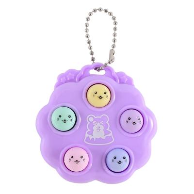 China NEW HOT SALE RELAXATION DESIGN Mini Silicone Fidget Sensory Toy Beat-a-mole Antistress toys for sale