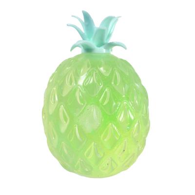 China 2021Amazon Factory Price Slow Rising Squeeze Toy Pineapple Shaped Stress Ball Slow Rising Ball for sale