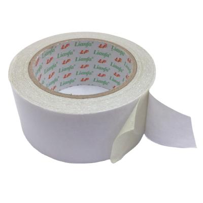 China ANTISTATIC Double Sided Strong Adhesion Tape Self Adhesive Carpet Binding Fabric Tape for sale