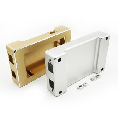 China CNC Precision Aluminum Custom Metal Machined Anodized Machining Milling Aluminum Enclosure Parts for sale