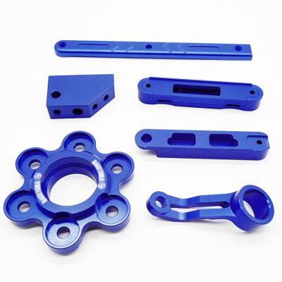 China Custom Aluminum Parts CNC Blue Anodizing Aluminum Machine Shop for sale