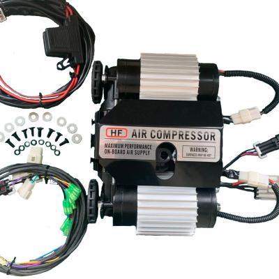 China China High Quality Portable Car Air Compressor 4X4 HF STEEL Hot Selling Double Accessories CKMTP 12 V is only available in the United States. for sale