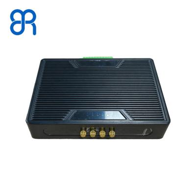 China UHF-RFID-Leser-Schreiber mit Unterstützung des ISO18000-6C-Protokolls, 4-Port-RFID-Leser UHF-Lesegeschwindigkeit> 800 Mal/Sekunde zu verkaufen