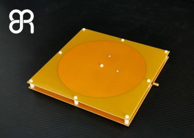 China Material de larga distancia delgado de los plásticos FR4 de la antena de 8dBic Rfid con el lector de tarjetas de la frecuencia ultraelevada en venta