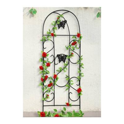 China Metal Garden Trellis Climbing Trellis Plant Wall Flower Metal Garden Trellis Waterproof Plant Support Trellis for sale