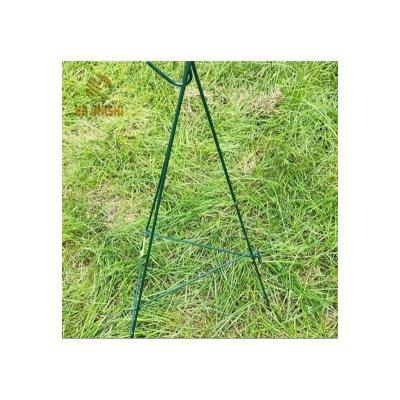 China High quality heavy duty steel wire easel stands garden metal wire garland stand easel for floral for sale