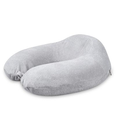 China Anti Dust Mite 2023 Good Quality Wholesale OEM Breathable Cheap Comfortable Travel Memory Foam Neck Pillow for sale