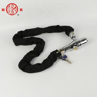 China China Steel Supplier Motorcycle Zinc Alloy Waterproof Lock Chain for sale