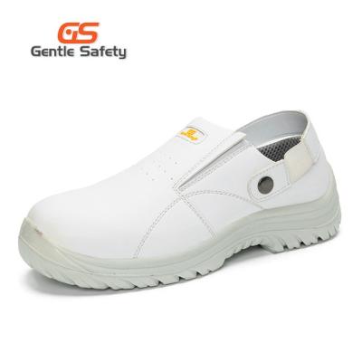 China Steel Toe Oli Resistance Anti Slip Safety Shoes For Kitchen With Heel Tender Belt for sale