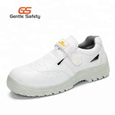 China Steel Toe Nurse Anti Slip Safety Shoes For Kitchen With Vlcro for sale