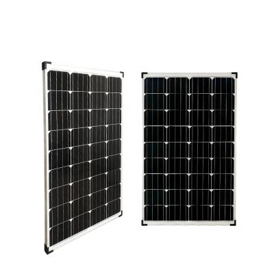 China bluesun factory price high efficiency solar panel 500w solar panel 48 v blue box cover aluminum cell BsM C mono monocrystalline black power big connector for sale